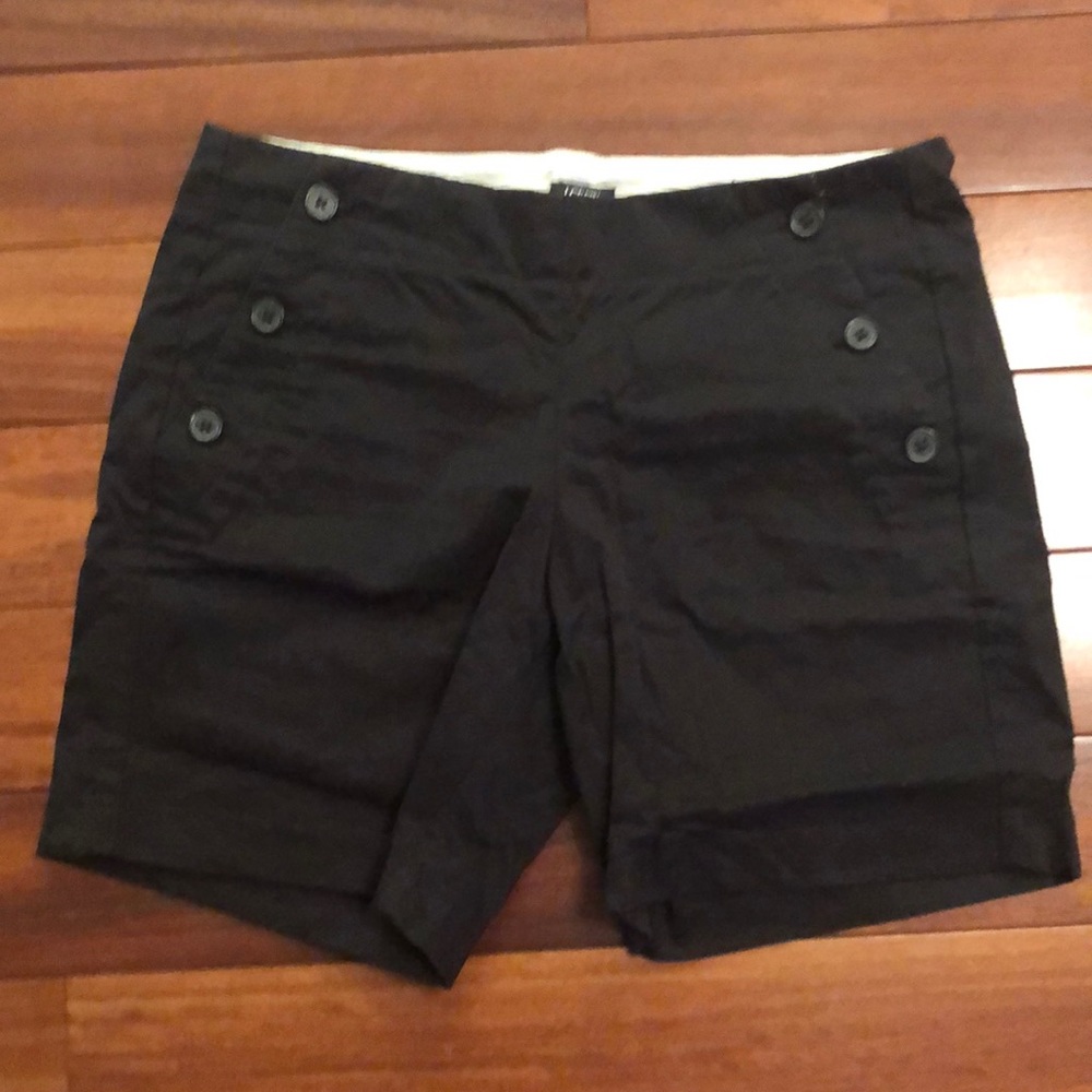 J Crew size 2 black shorts